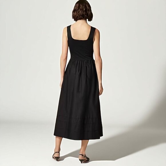 J. Crew Petite drop-waist mixy dress Size Medium Petite - Picture 2 of 14